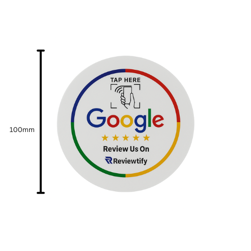 Reviewtify™ NFC Google review plaque