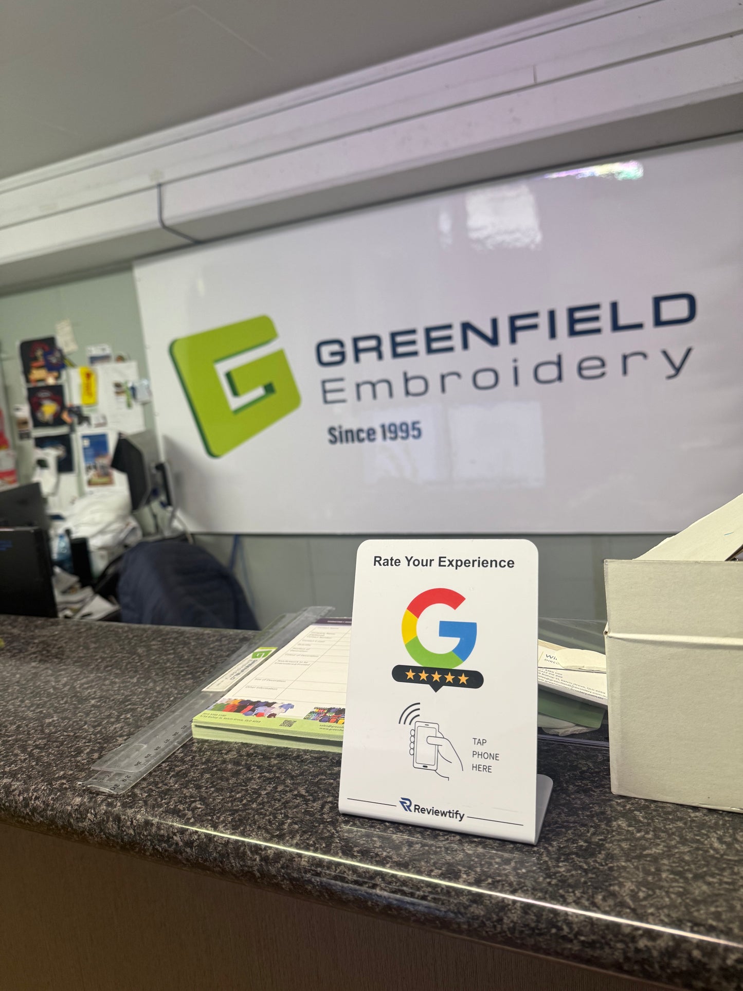 Reviewtify™ NFC Google Review Stand