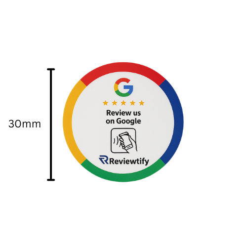 Reviewtify™ Google NFC Review Stickers