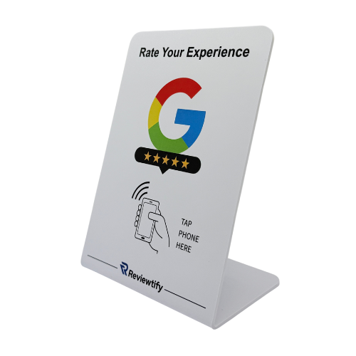 Reviewtify™ Google NFC Review Stand