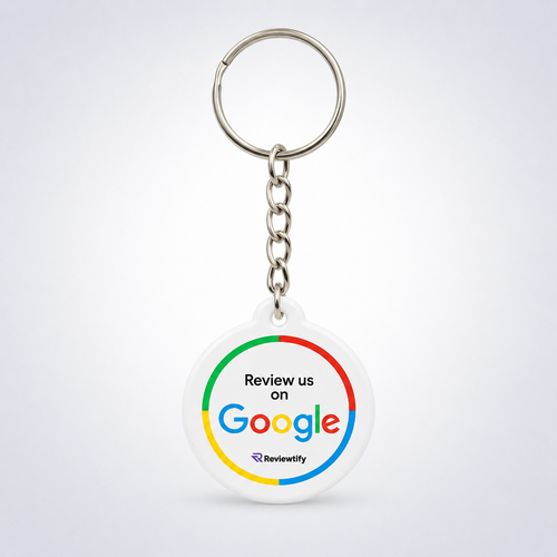 Reviewtify™ NFC Google Review Keychain