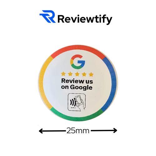 Reviewtify™ Google NFC Review Stickers