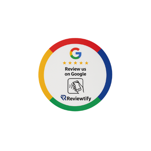 Reviewtify™ Google NFC Review Small Stickers
