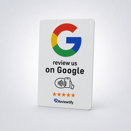 Reviewtify™ NFC Google Review Card Reviewtify