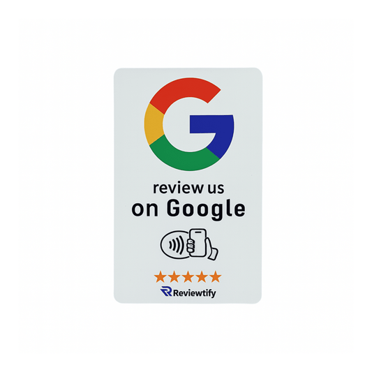 Reviewtify™ NFC Google Review Card Reviewtify