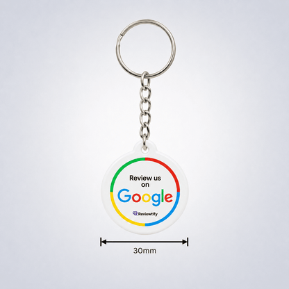 Reviewtify™ NFC Google Review Keychain Reviewtify