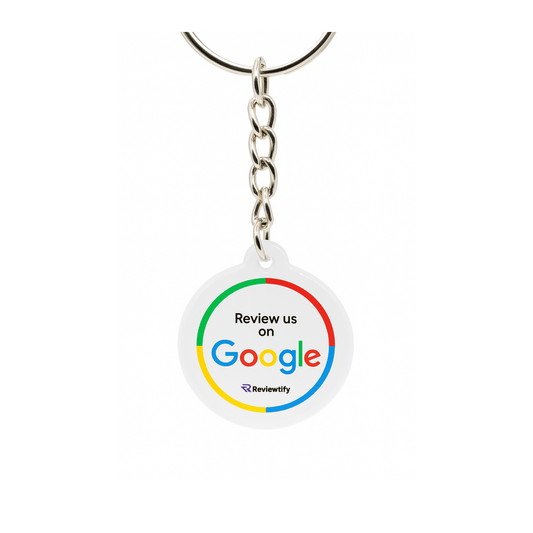 Reviewtify™ NFC Google Review Keychain Reviewtify