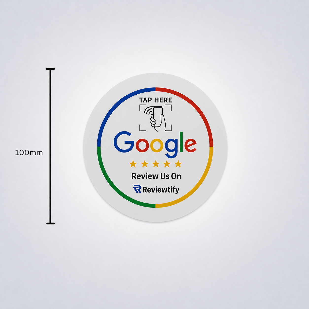 Reviewtify™ NFC Google Review Plaque Reviewtify