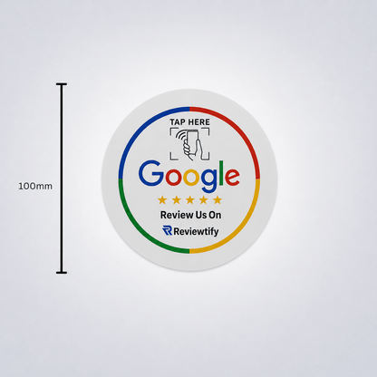 Reviewtify™ NFC Google Review Plaque Reviewtify