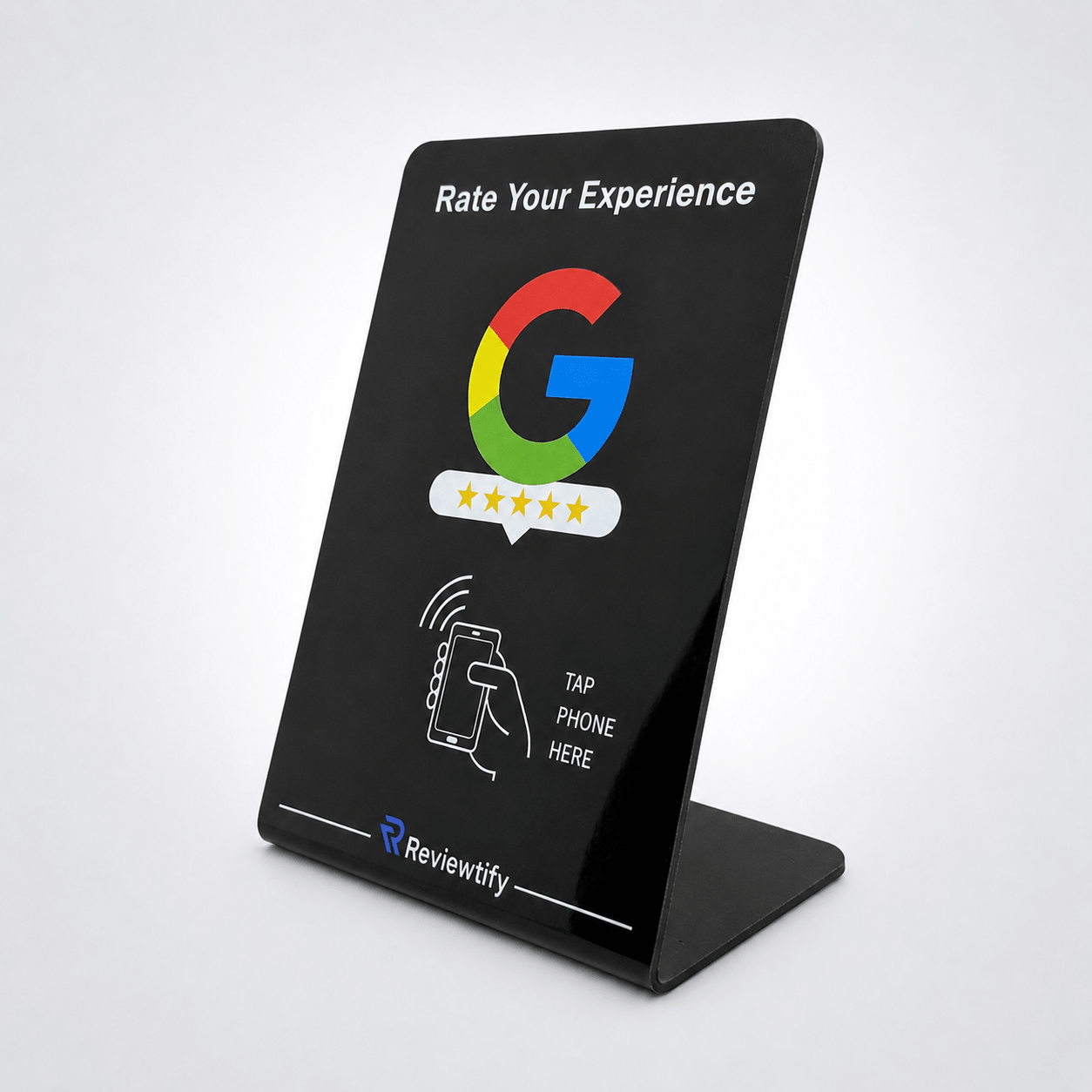 Reviewtify™ NFC Google Review Stand Reviewtify