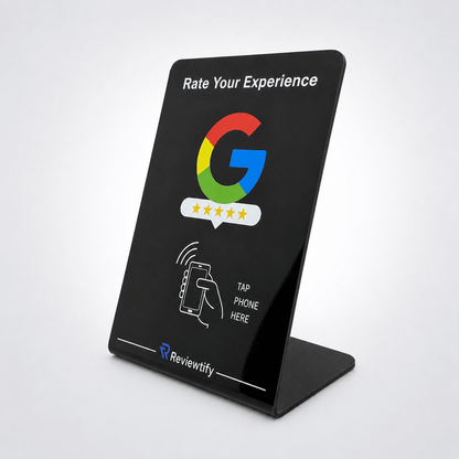 Reviewtify™ NFC Google Review Stand Reviewtify