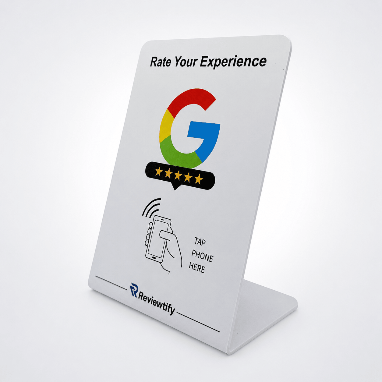 Reviewtify™ NFC Google Review Stand Reviewtify