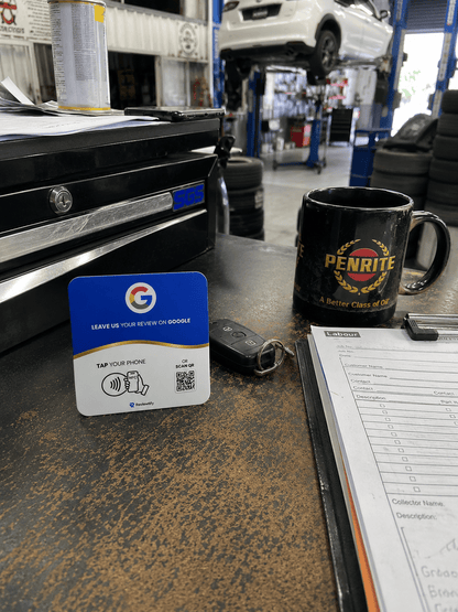 Reviewtify™ NFC+QR Google Review Plate Reviewtify